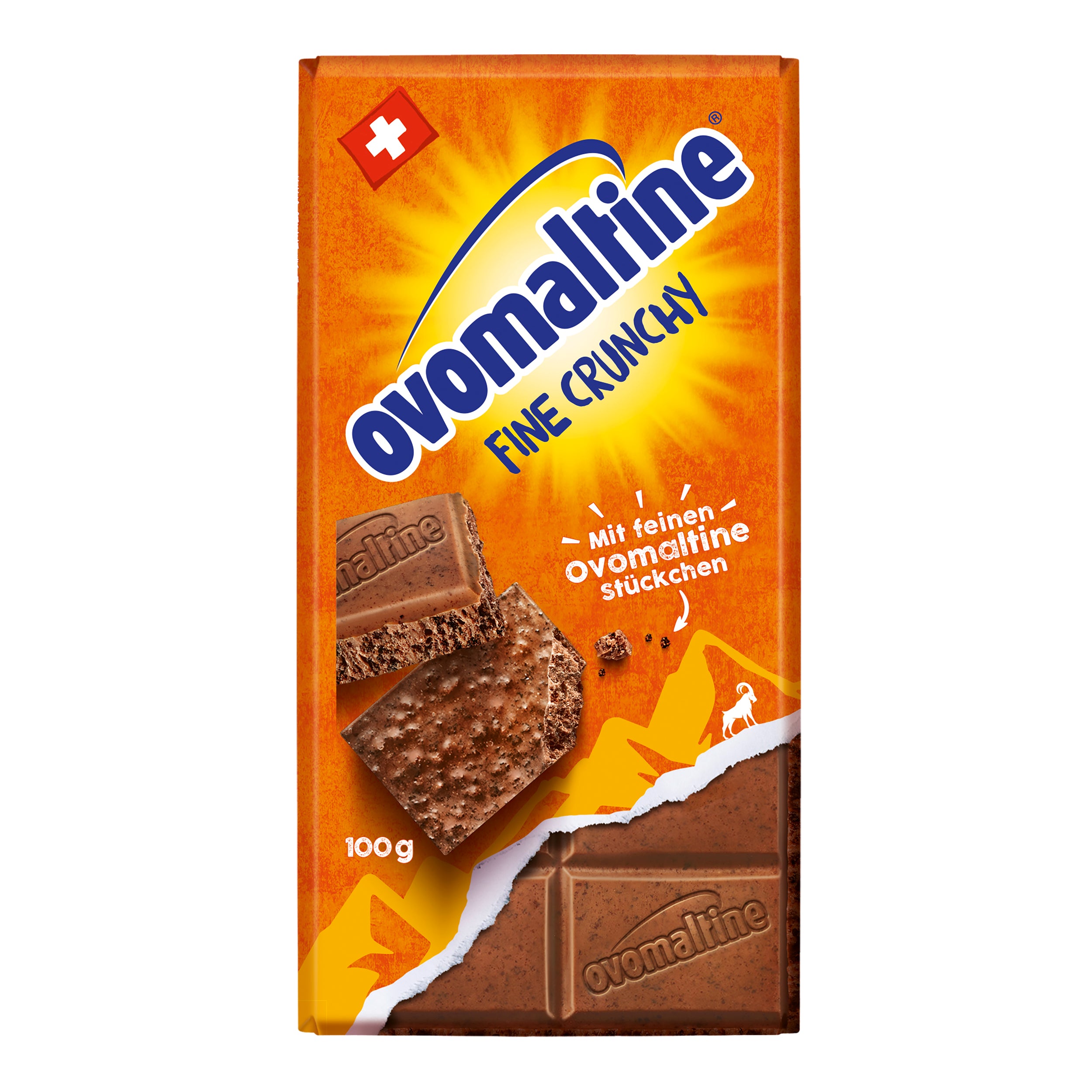 Ovomaltine Schokolade, 12 Tafeln à 100g