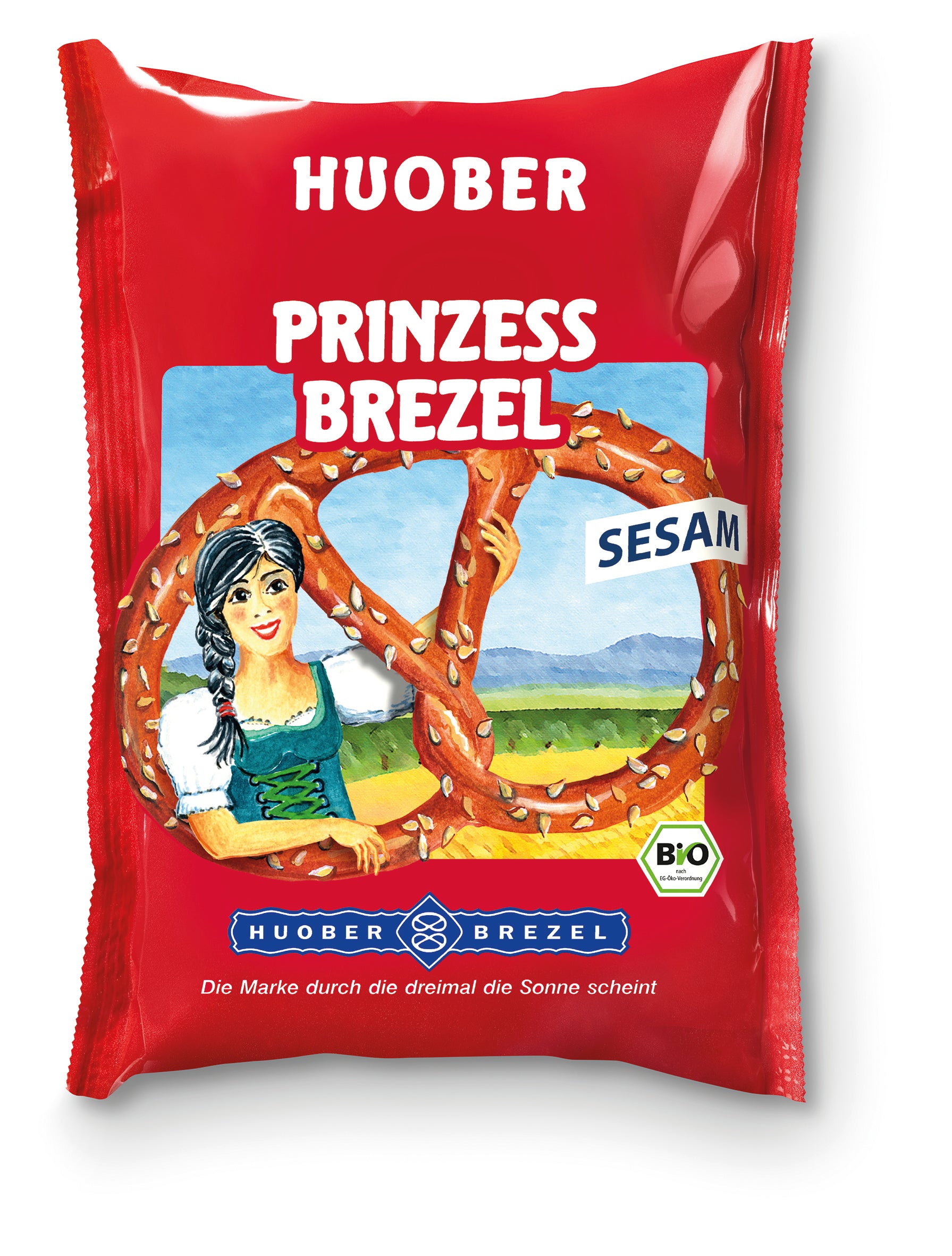 HUOBER Bio Prinzess Brezel, 12 Packungen à 125g