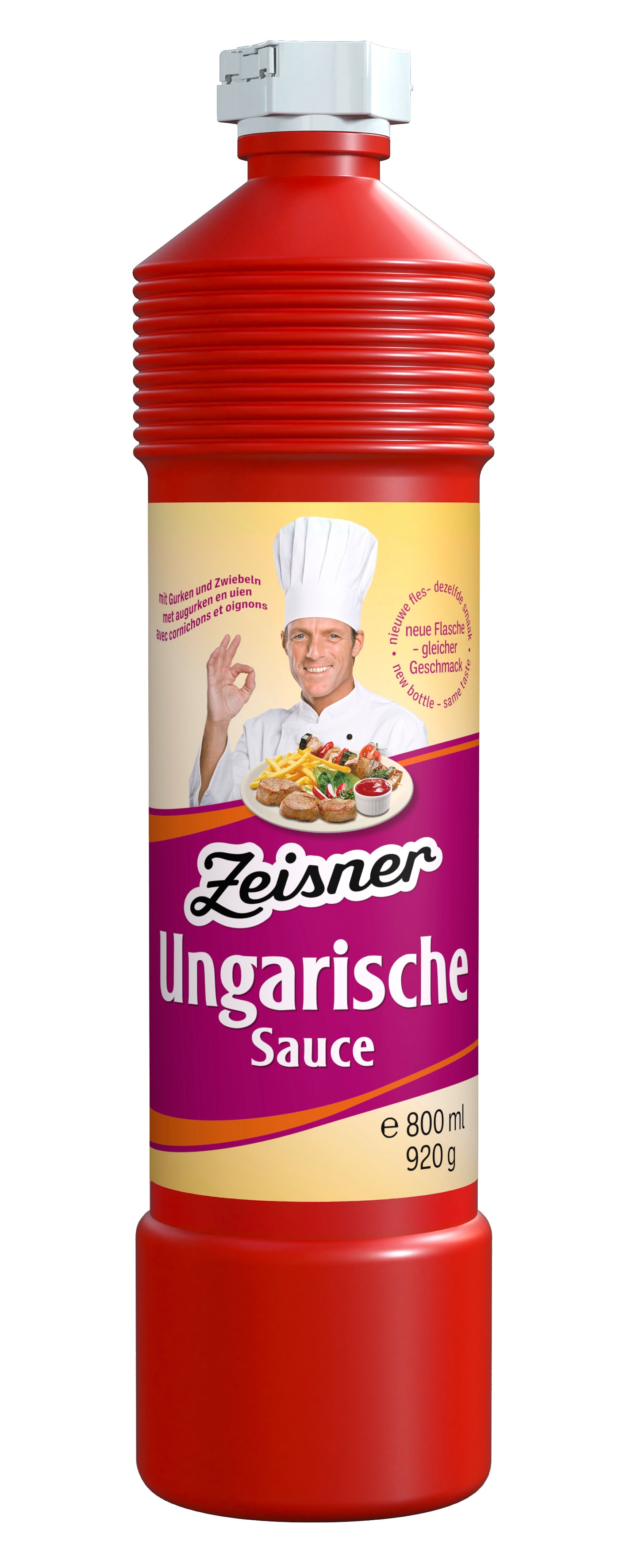 Zeisner Ungarische Sauce, 12 Flaschen à 800 ml