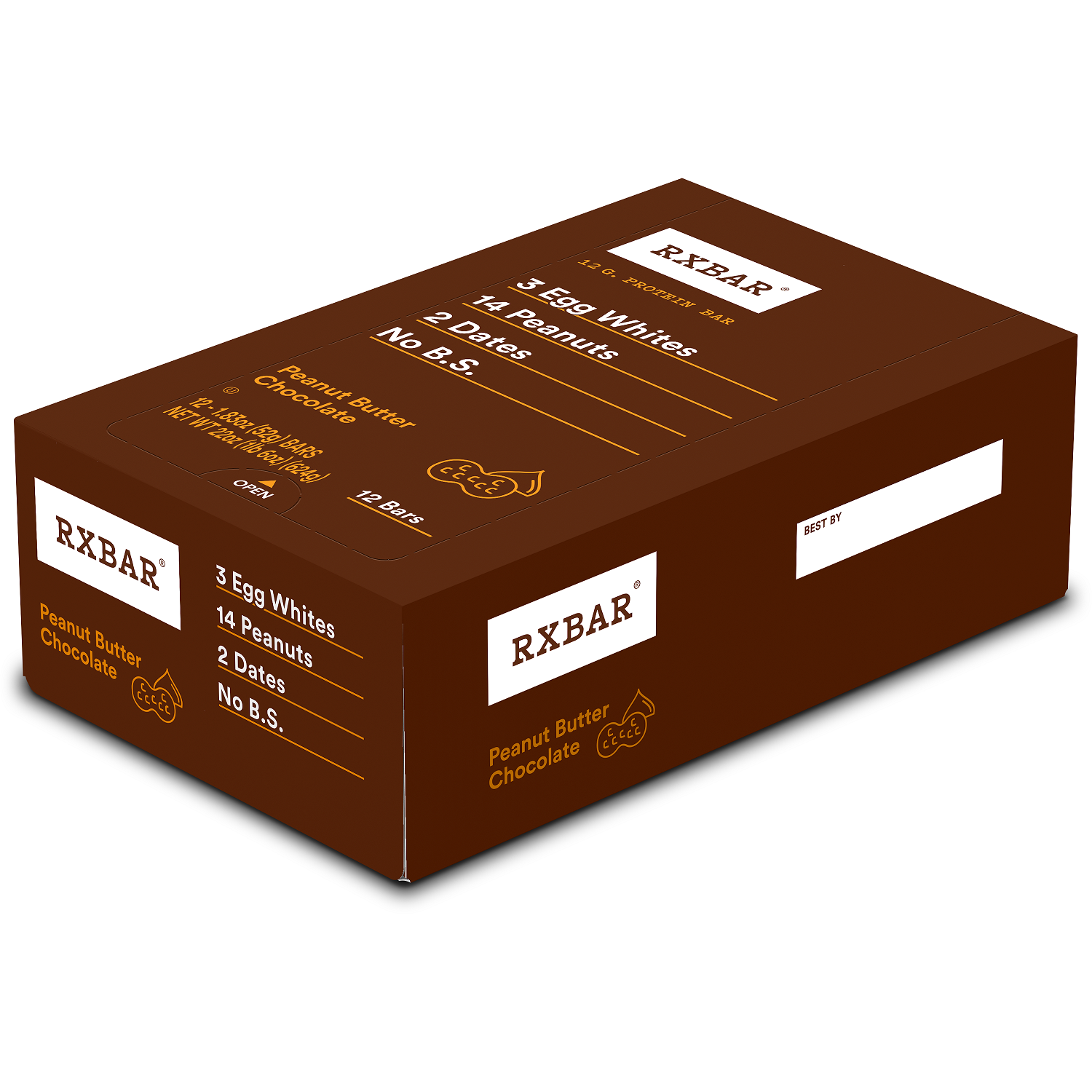 RXBAR Protein Bar Peanut Butter Chocolate. 12 Riegel-SOUNDFOOD-2-SOUNDFOOD