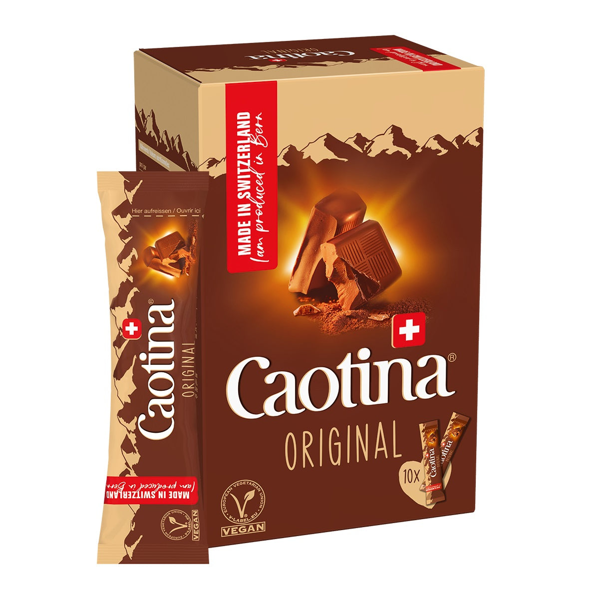 Caotina Sachets, 8 x 150 g (mit 10 Portionspackungen à 15g)-SOUNDFOOD-1-SOUNDFOOD