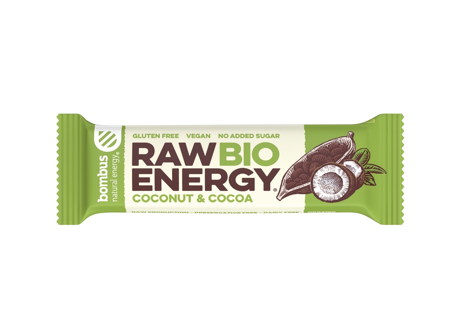 Raw Bio Energy Coconut & Cocoa, 20 Riegel-SOUNDFOOD-1-SOUNDFOOD