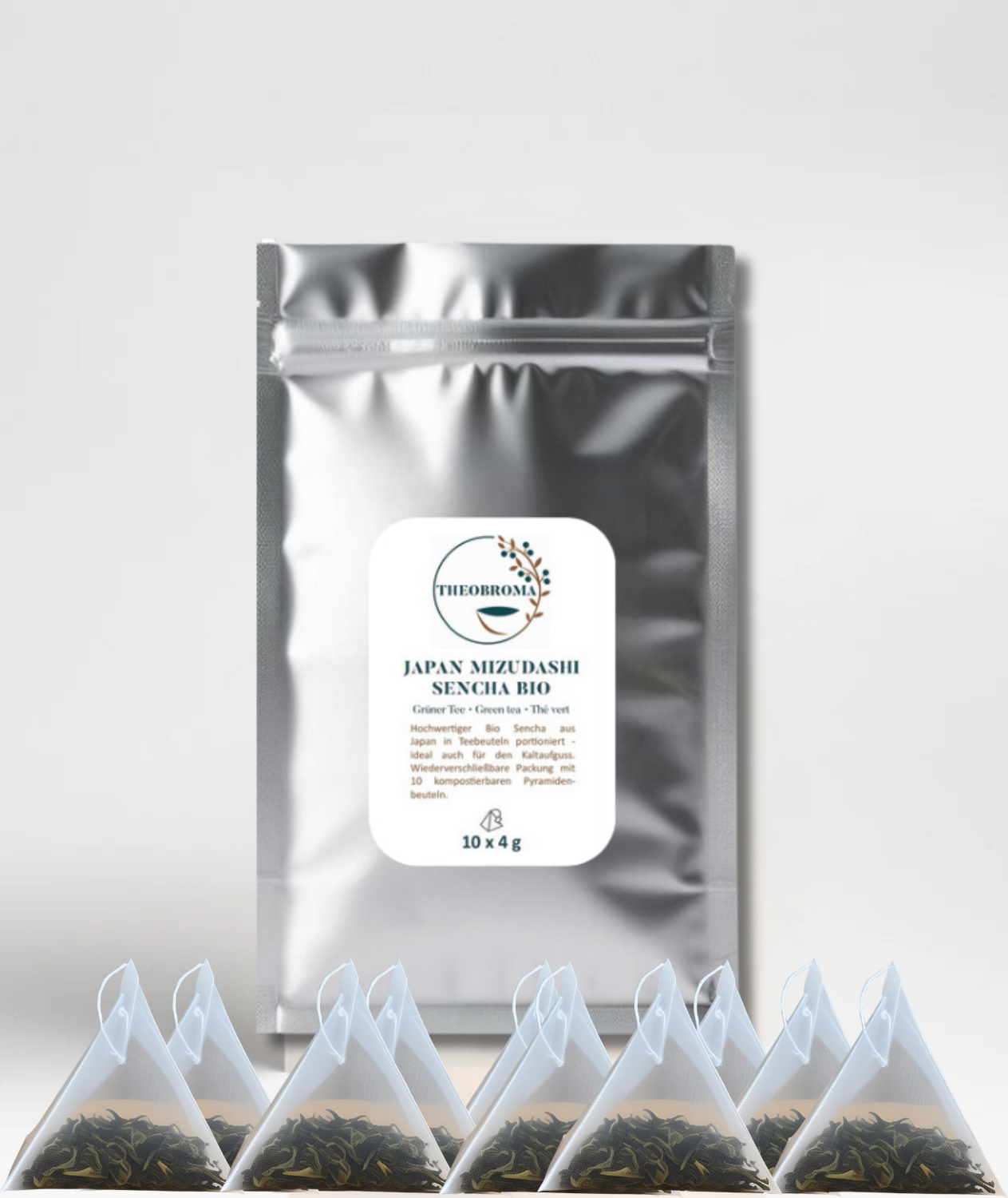 Japan Mizudashi Sencha Bio Teebeutel, 10 x 4 g