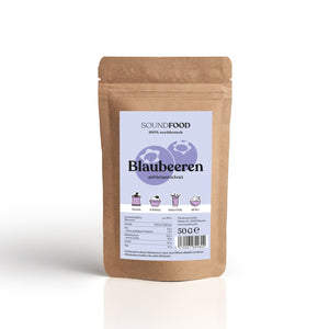 SOUNDFOOD Blaubeeren gefriergetrocknet, 50g