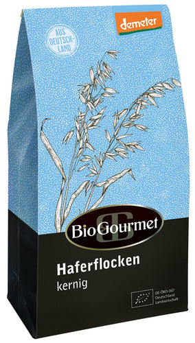 BioGourmet Haferflocken kernig, demeter, 6 Packungen à 400g