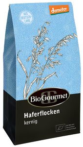 BioGourmet Haferflocken kernig, demeter, 6 Packungen à 400g