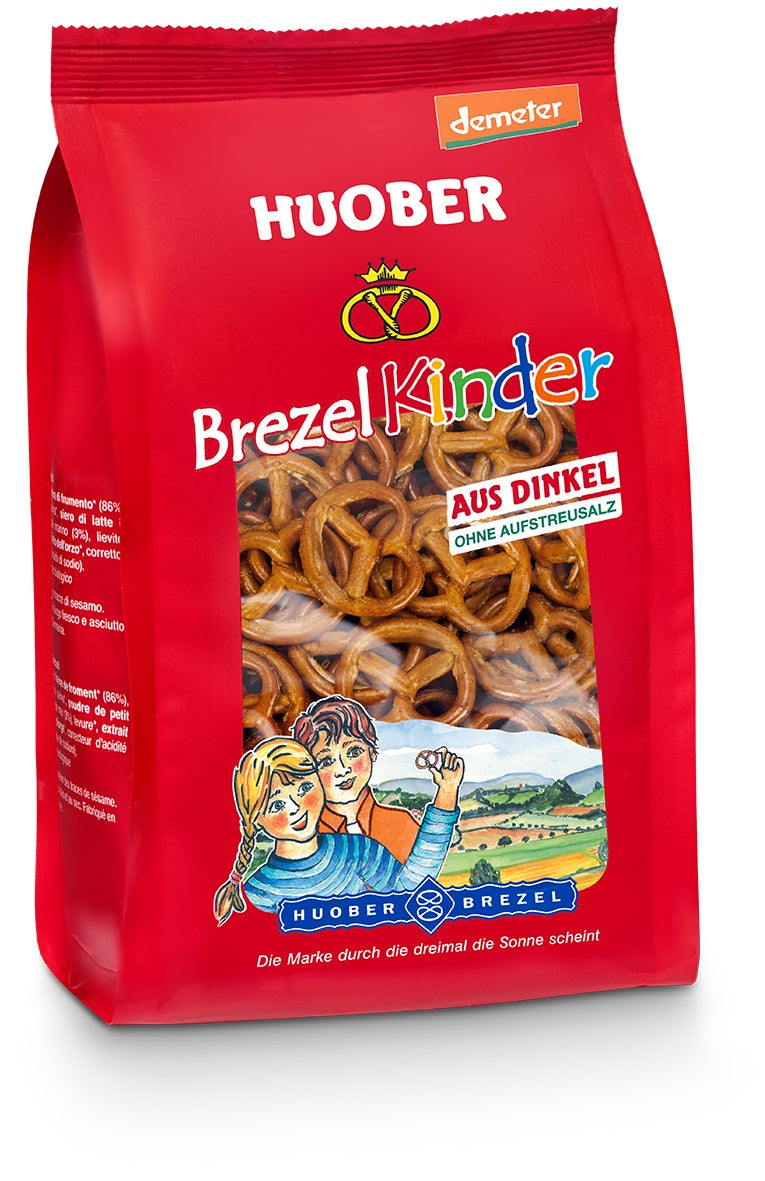 HUOBER BrezelKinder, 12 Tüten à 125g, Bio