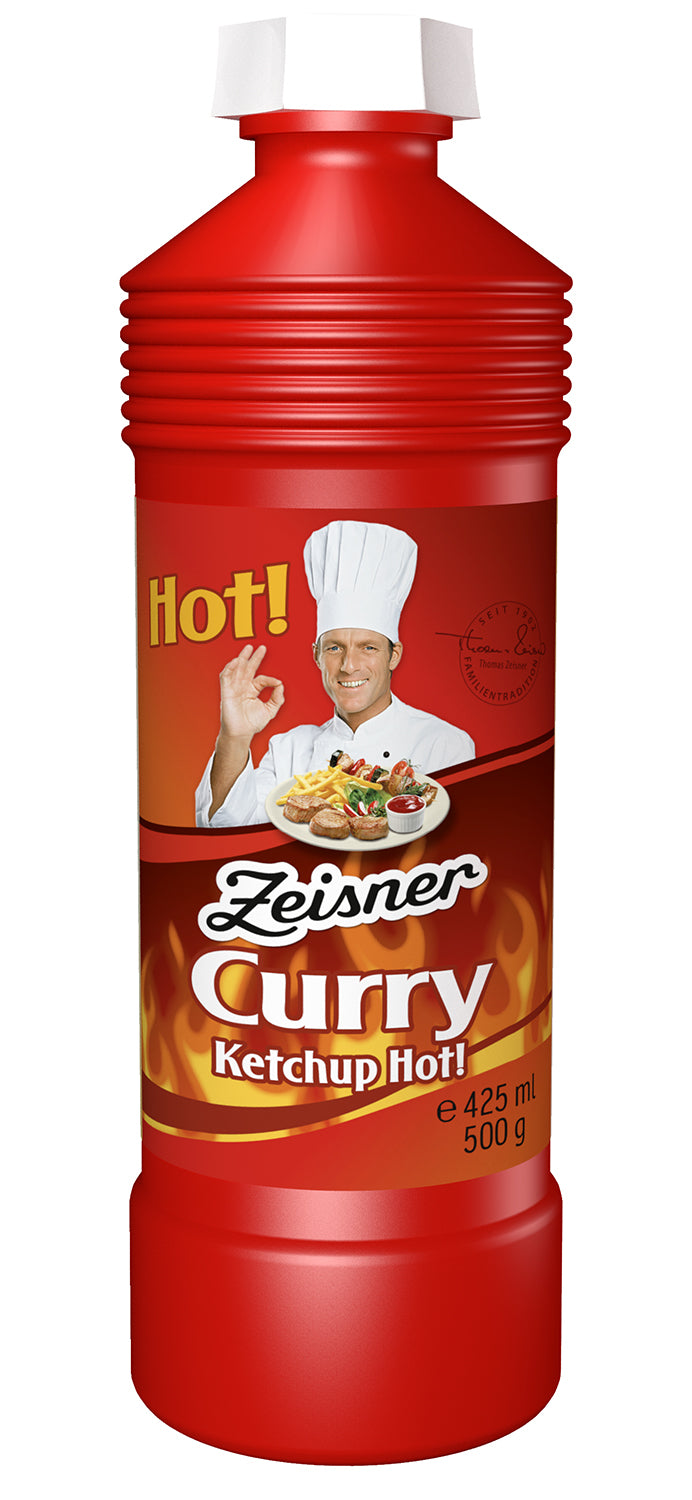 Zeisner Curry Ketchup Hot! 12 Flaschen
