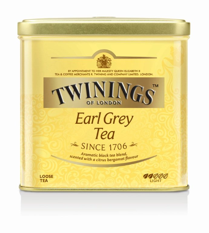 Twinings Earl Grey, 6 x 500g Dose mit losem Tee