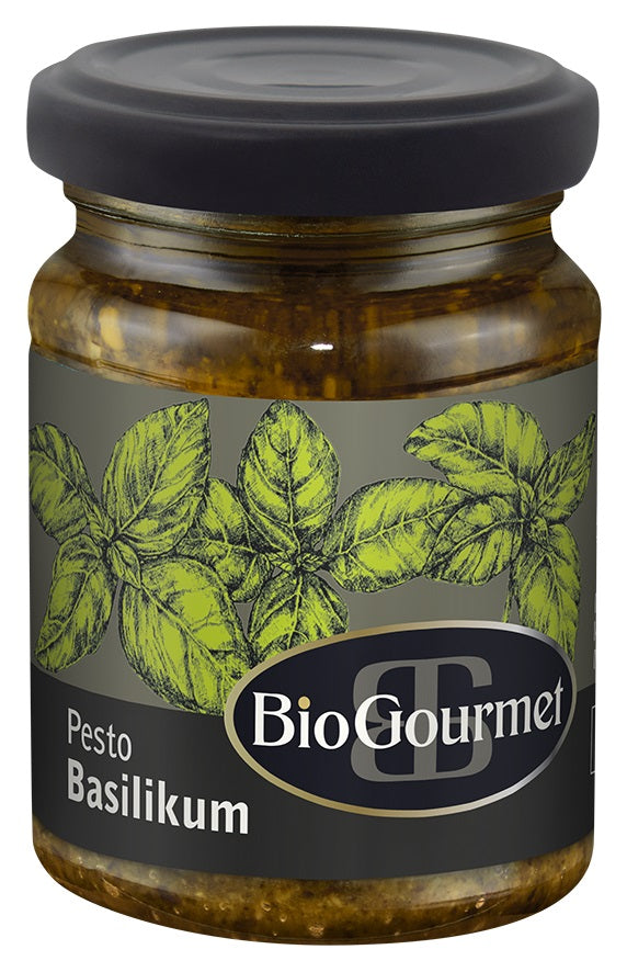 Bio Basilikum Pesto, 6 Gläser à 120g