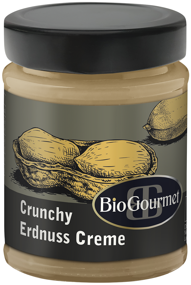 Bio Crunchy Erdnuss Creme 250g