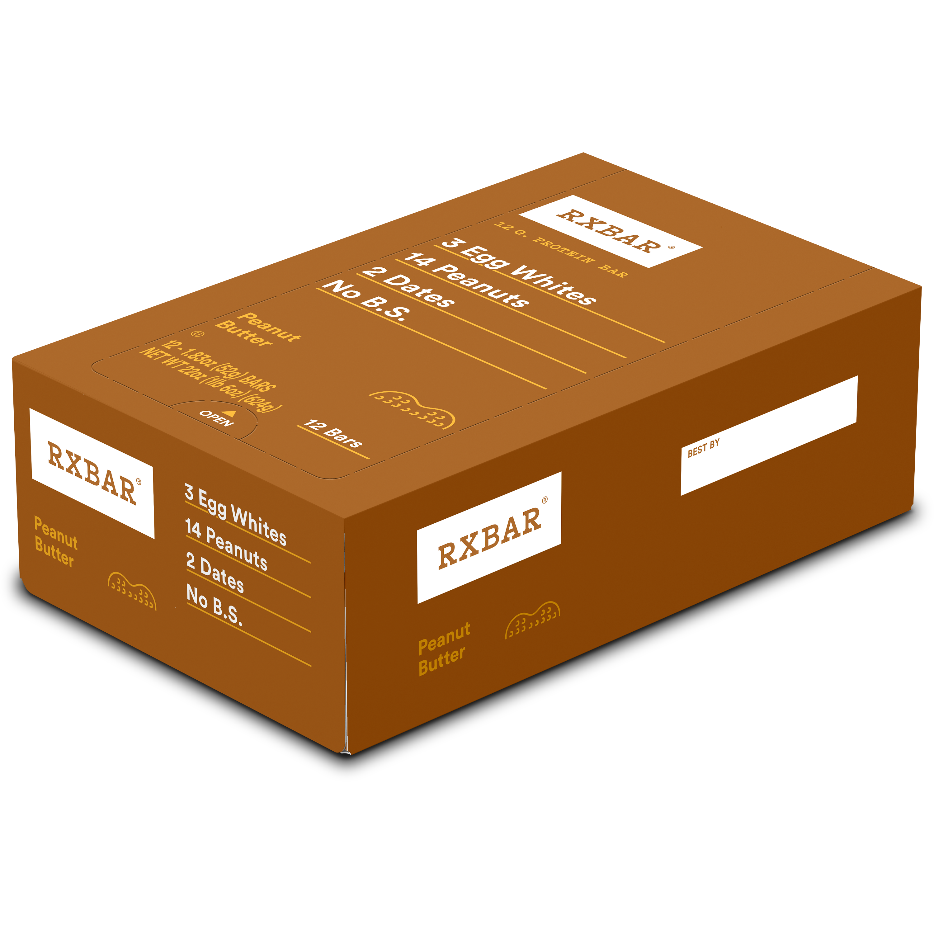 RXBAR Protein Bar Peanut Butter. 12 Riegel-SOUNDFOOD-2-SOUNDFOOD
