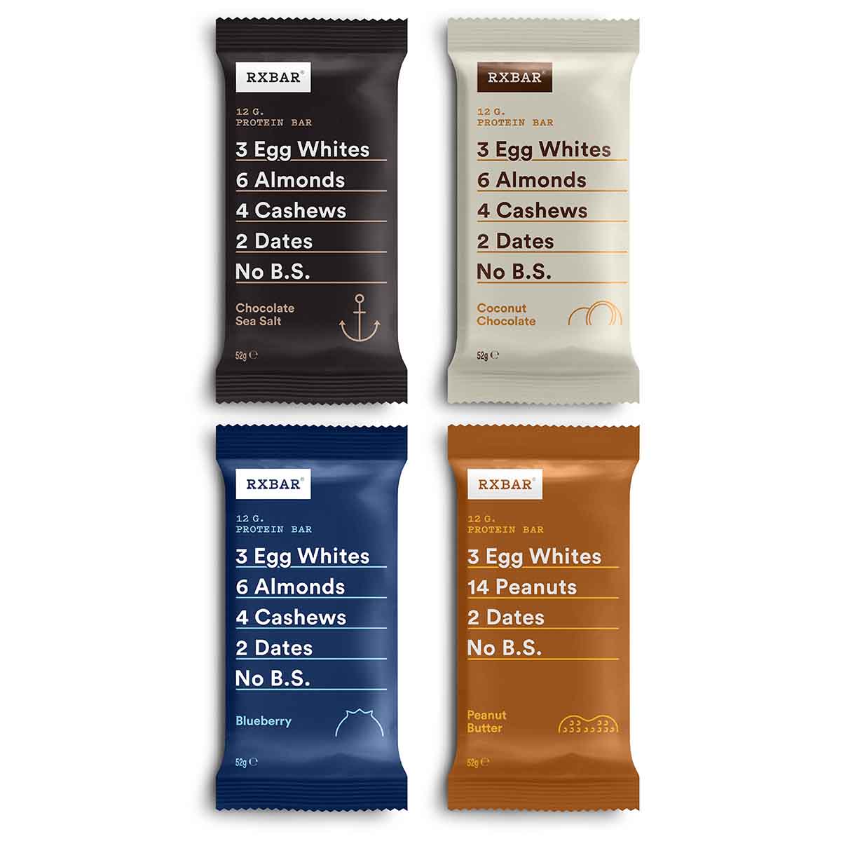 RXBAR Protein Probier Box, 4 Riegel-SOUNDFOOD-1-SOUNDFOOD