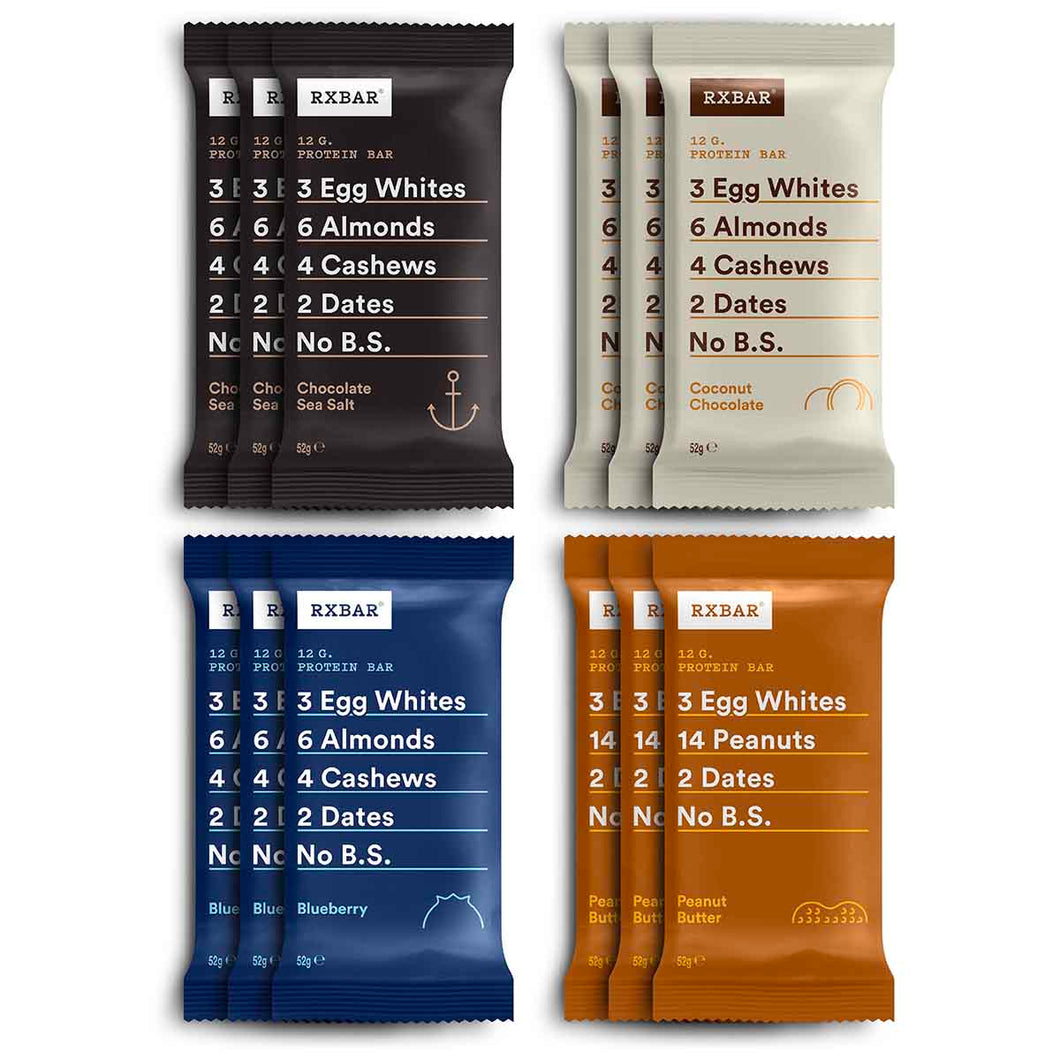 RXBAR Protein Variety Pack, 12 Riegel