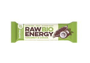 Raw Bio Energy Coconut & Cocoa, 20 Riegel