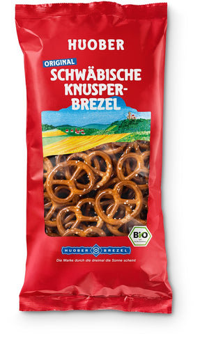 HUOBER Original Schwäbische Knusperbrezel, 20 Tüten à 175g, Bio
