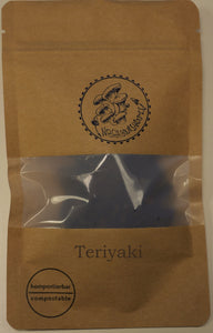 Neighborshrooms Pilz Jerky Teriyaki, getrocknete Austernpilze 15g